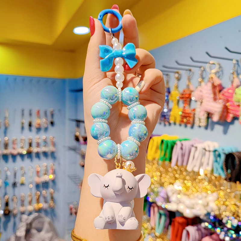 Juego completo de cadena de cuentas Crown Dumbo - Gris
