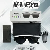 Lunettes intelligentes V1 Pro à succès transfrontalier pour appels audio sans fil, lunettes de soleil IA avec verres polarisés