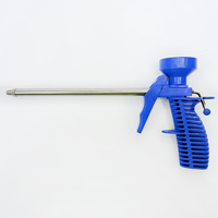 MECHWARE Pistolet de remplissage manuel à poignée en plastique Applicateur de pulvérisation d'isolation en mousse de polyuréthane expansible Matériel de construction