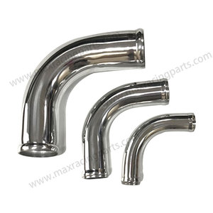 <span class=keywords><strong>MAX</strong></span> Universal 4 "102mm Diámetro <span class=keywords><strong>90</strong></span> grados Escape Intercooler Tubo de aire de admisión Aleación de aluminio - Product Image 5