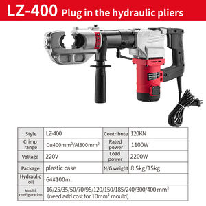 Alicates de Prensado hidráulico XC - LZ 400 Alicates de prensado electrohidráulico - Product Image 2