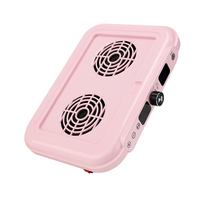 Extracteur de poussière d'ongles haute puissance 170W avec poignée sans balais et aspirateur de manucure à 2 ventilateurs