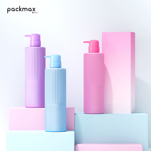 450ml PET Flat Shoulder <b>Pump</b> <b>Bottle</b> for <b>Shampoo</b> Body Lotion - Empty Daily Use Shower Gel Container Wholesale - Product Image 2