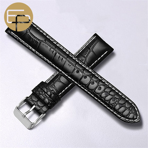 diversi colori del cuoio genuino di vitello cinturini per orologi commercio all'ingrosso di 12 14 16 18 20 22 24mm - Product Image 6