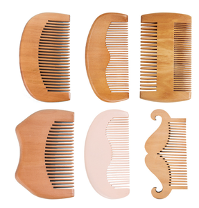 Benutzer definiertes Logo Holz Anti statischer Hotel Travel Haarmas sage kamm - Product Image 3