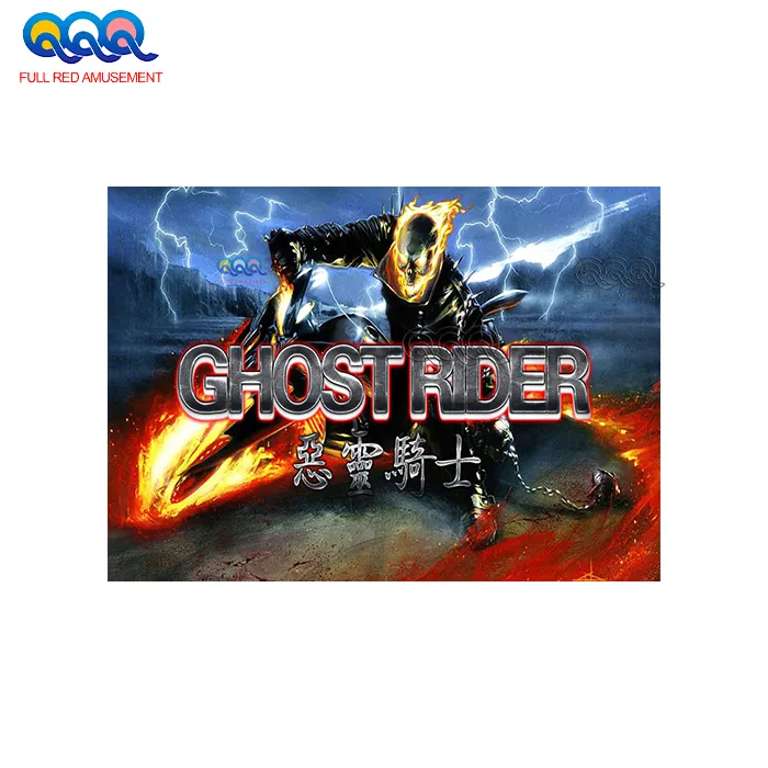 Ghost Rider Arcade Skilled Game Fishing Hunter Shooting Fish Game Kit Games Board For Sale