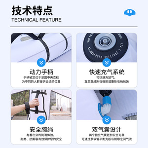 ว่าวลมเป่าลม Wavefun สีขาว ทำจากไนลอน มีหน้าต่างขนาดใหญ่ สำหรับผู้ใหญ่ เล่นในทะเล วินด์เซิร์ฟ - Product Image 2