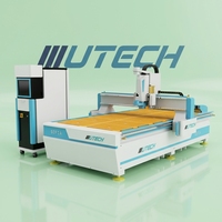 Máquina de Tallado CNC de Alta Precisión de 3 Ejes con Cuchilla Oscilante ATC, CCD y 1 Año de Garantía para Corte de Materiales Flexibles