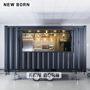 快餐车 餐饮拖车 商业用食品拖车 食品车 - Product Image 3