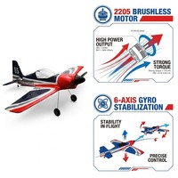 Avion radiocommandé RC Glider FX9706 3D6G 4CH Brushless EPP RTF, jouet d'avion en mousse pour hobby