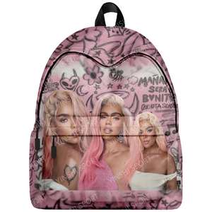 Mochila <span class=keywords><strong>Karol</strong></span> <span class=keywords><strong>G</strong></span> Manana Sera Bonito de cuero Pu para niña a precio de fábrica, mochila con diseño de enfermera bonita, mochila impermeable - Product Image 3