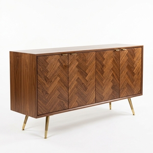 <span class=keywords><strong>Buffet</strong></span> de salle à manger en <span class=keywords><strong>teck</strong></span> danois de style Mid-Century avec pieds en bois <span class=keywords><strong>massif</strong></span> et portes coulissantes, meuble de cuisine, vente en gros - Product Image 6