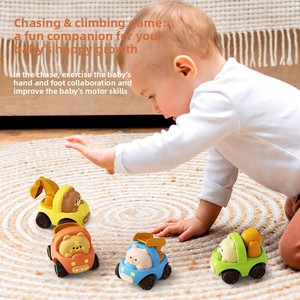 Juguete Educativo de Vehículo de Ingeniería y Camión de Bomberos con Inercia para Niños, Venta al por Mayor, Premio en Cápsula, Novedad Transfronteriza - Product Image 2