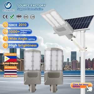 Lámpara Solar LED para Exteriores, Impermeable IP65, de Aluminio, para Jardín y Calle, 100w 200w 300w 500w 600w 800w, Precio al por Mayor - Product Image 1