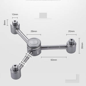 In Lega di alluminio di <span class=keywords><strong>Campeggio</strong></span> Esterna <span class=keywords><strong>Gas</strong></span> Propano Scatola Metallica 1 a 4 ugello Adattatore di Trasferimento - Product Image 3