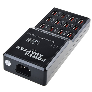 הכי חדש עיצוב רב יציאת <span class=keywords><strong>USB</strong></span> מטען 12-יציאת 60W/12A שולחן העבודה <span class=keywords><strong>USB</strong></span> תחנת טעינה עבור טלפון נייד - Product Image 2