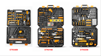 Coffret d'outils mécaniques avec mallette rigide, jeu de douilles en acier au chrome-vanadium durable, clé à cliquet pour réparation automobile OEM/ODM