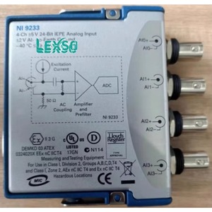 โมดูลอินพุตเสียงและการสั่นสะเทือน Ni 9233 Cdaq Iepe อุปกรณ์ระดับชาติที่ใช้ - Product Image 1