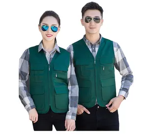 <span class=keywords><strong>Chaleco</strong></span> WHG9001 OEM con Muchos Bolsillos, <span class=keywords><strong>Chaleco</strong></span> de Trabajo sin Mangas al por Mayor para Trabajadores, Voluntarios, Ropa y Propaganda - Product Image 3