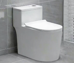 โถสุขภัณฑ์เซรามิกคุณภาพสูงแบบชิ้นเดียว ระบบกดน้ำสองปุ่ม - Product Image 3