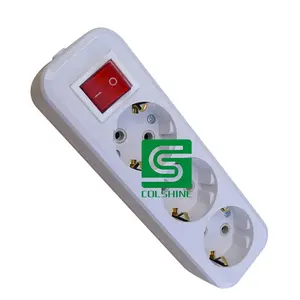 Customized European Socket Extension Hot Sale Long-lasting Electric Outlet from Colshine