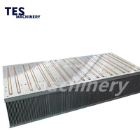Plaque de refroidissement liquide en aluminium sur mesure pour CPU, usinage CNC, système de refroidissement par liquide, tube en cuivre, plaque de refroidissement à eau pour IGBT