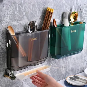 Accessori da cucina Organizer portacoltelli a parete stoviglie stoviglie porta bacchette