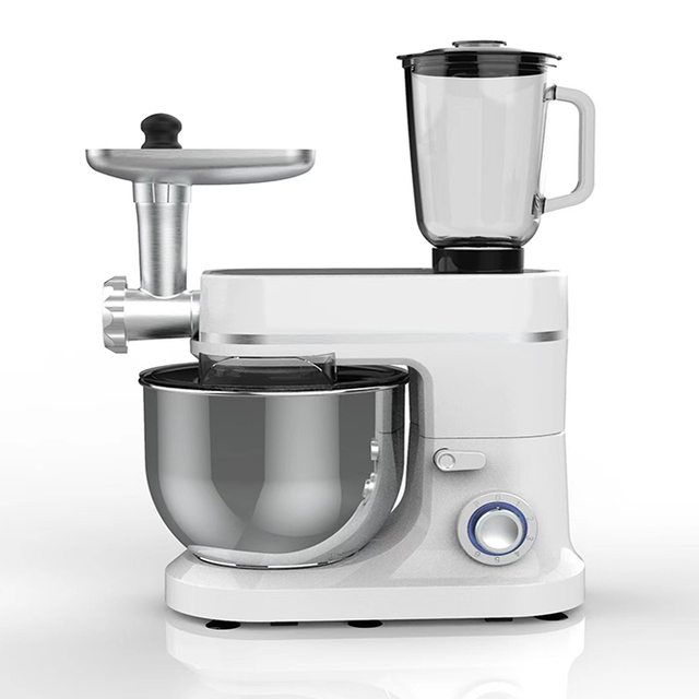 Household Kitchen Multifunctional Food Mixers 1600W 8L Electric Stand Mixer for Juicing, Meat Grinding, Mixing 3 in 1 Cake Mixer
