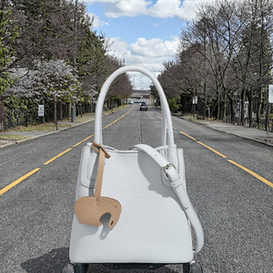 กระเป๋าโท้ทลำลองผู้หญิงหนัง PU กันน้ำมีซิปปิดทนทานและนุ่มโพลีเอสเตอร์ - Product Image 3