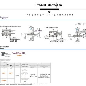Base de Instalación para Mecanismo de Fijación MISSDAKE OEM ODMASTF, Soporte Cuadrado Tipo <span class=keywords><strong>Farland</strong></span> con Orificio Pasante, Producto Individual, Ca - Product Image 5