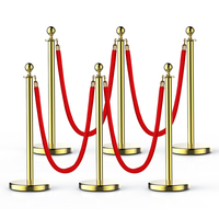 Barrière Base magnétique Queuing Control Queue Stanchion Barrière à ceinture rétractable