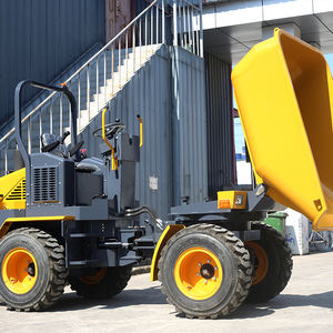 Высококачественный мини-колесный погрузчик-погрузчик с самозагружающейся кабиной, дизельный двигатель, вращение на 260 °, ведро для фермерского сада - Product Image 5