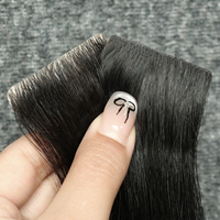 Extensions de cheveux à bandes adhésives Honorhair, cheveux raides comme des baguettes, 100% cheveux vierges européens, extensions invisibles à bandes adhésives pour femmes
