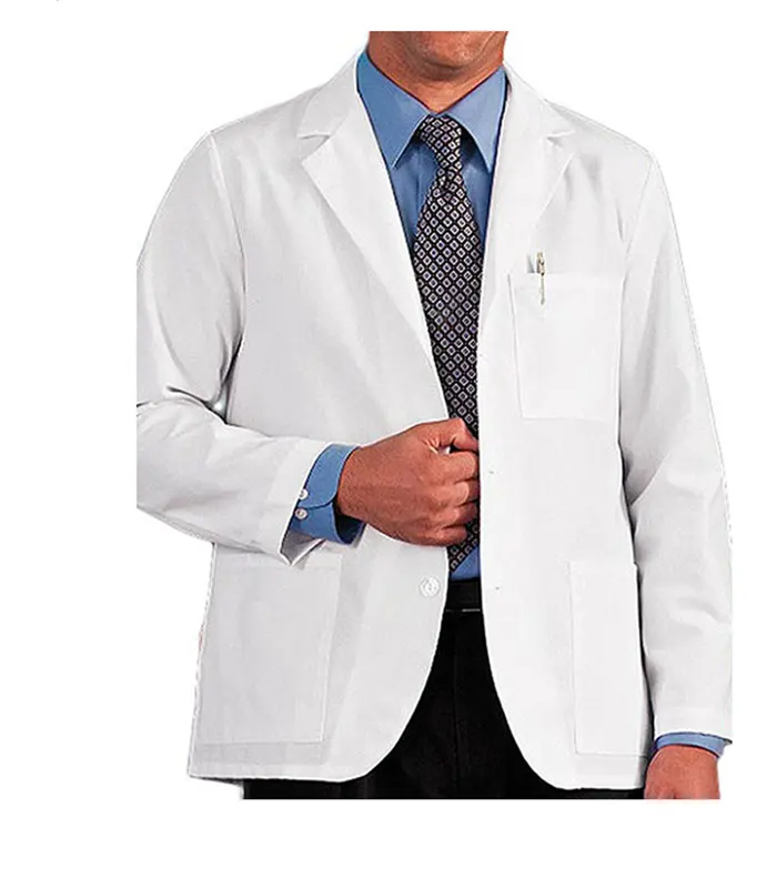High Grade Fabric Hospital Uniforms Doctor Coat at Best Price