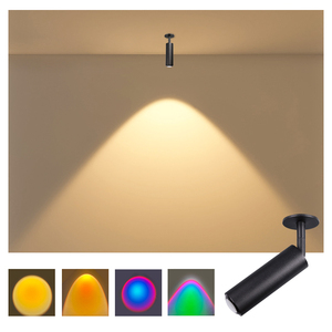 Vòng Đệm Treo Tường Đèn Chiếu Điểm Chống Chói Điều Chỉnh Độ Sáng Hoàng Hôn Đèn Trần Gắn Bề Mặt Thiết Kế Hiện Đại - Product Image 4