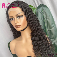 Pré plumé vague profonde 13*4 4*4 perruques de cheveux humains HD dentelle avant perruque pour femme brut indien vierge Remy cheveux HD frontale perruques en gros