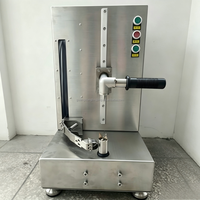 Multifunctionele industriële automatische roestvrijstalen fruit- en schilmachine voor ananas, cantaloupe, pompoen, aubergine en meloen