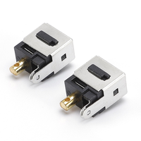 Prise d'alimentation CC JT-DC-071 12V en laiton, verticale, 3 broches, type encastrable, montage sur circuit imprimé, prise femelle 5,5x2,5mm 0,5A, connecteur pour ordinateur portable