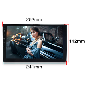 เครื่องเล่นวิดีโอระบบแอนดรอยด์<span class=keywords><strong>4</strong></span> + 64G สำหรับรถยนต์วิทยุระบบแอนดรอยด์หน้าจอสัมผัส9นิ้วเครื่องเล่นมัลติมีเดียติดรถยนต์ GPS แบบ2 DIN - Product Image 3