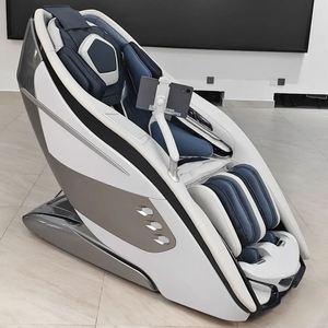 Smart Heating Luxury Massage Chair | <b>Plug</b>-In Voice <b>Control</b> <b>Remote</b> <b>Control</b> Musical Full Body Massager with SL-Type Guide Rail - Product Image 4