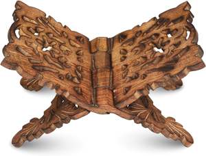 <span class=keywords><strong>Rayer</strong></span> Quran oración libro soporte hecho a mano madera grabado personalizable decoración del hogar regalo de vacaciones - Product Image 5