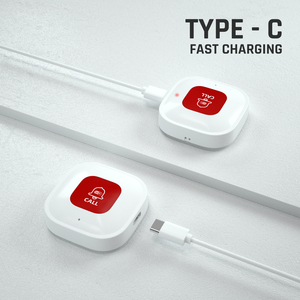Người cao tuổi khẩn cấp SOS nút wifi USB có thể sạc lại pin tuya hoảng loạn cảnh báo hệ thống thông minh SOS nút - Product Image 6