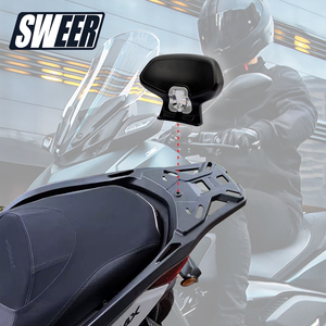 Accessori per Yamaha Xmax 300 2017-2025 Portapacchi Posteriore per <span class=keywords><strong>Moto</strong></span> Staffa Bauletto in Lega di Alluminio - Product Image 2