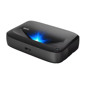 Projecteur UST 4K 1080P à courte focale, triple couleur, laser, 2+16 Go, projecteur vidéo intelligent, WiFi 6, <span class=keywords><strong>Android</strong></span> 9, TV FHD, cinéma maison - Product Image 1