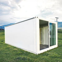 Maison mobile de luxe personnalisée, conteneur préfabriqué de 20/30/40 pieds, design moderne, étanche, bureau modulaire en kit