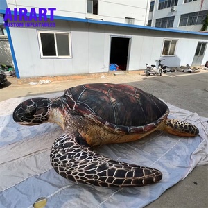 Modèle de tortue de mer pour zoo, tortue gonflable pour fête au bord de la piscine, <span class=keywords><strong>ballon</strong></span> tortue gonflable personnalisé - Product Image 4
