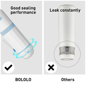 Bouilloire électrique rechargeable <span class=keywords><strong>sans</strong></span> <span class=keywords><strong>fil</strong></span> portable tasse chauffante thermique pour voyage voiture contrôle de la température de l'eau <span class=keywords><strong>Thermos</strong></span> 500ml - Product Image 3