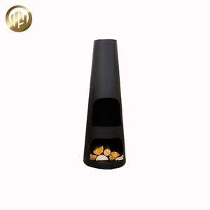 Corten Steel Outdoor Multi-function Fire Pit <strong>Chimney</strong> with Heat-Resistant Design for <strong>Garden</strong> Use Firewood Fuel Barbecue Heater - Product Image 3