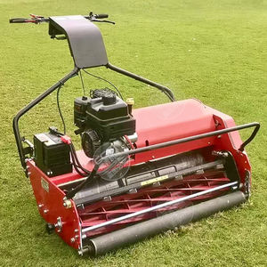 Tondeuse à tambour à essence à poussée manuelle pour terrains de football Tondeuse à gazon pour l'<span class=keywords><strong>entretien</strong></span> sur le terrain - Product Image 2