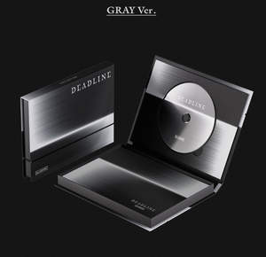 KPOP BLACKPINK 3er Mini Álbum DEADLINE GRAY Ver. CD Oficial Coleccionable Álbum Musical Grupo Femenino Coreano Regalo Merch Bluewave - Product Image 1